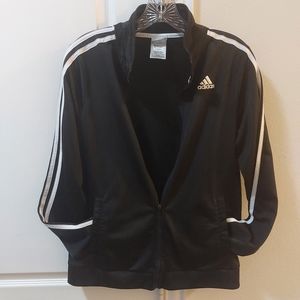 Adidas Two Pieces Black and White Pants Set Size 18/20